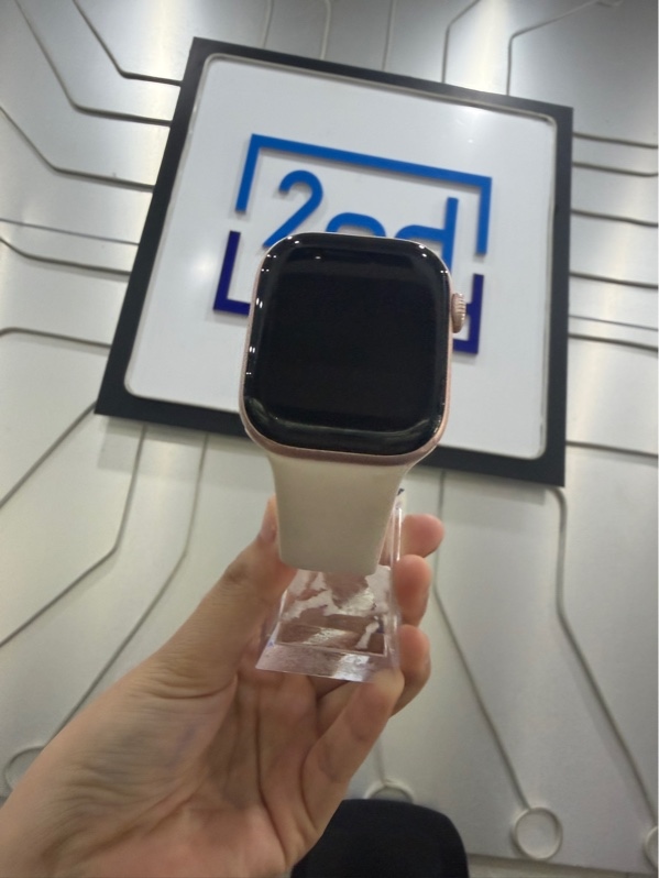Đồng hồ Apple Watch Series 10/42mm - SA/A - GPS - Pin 100% - Viền nhôm - Màu hồng - Ngoại hình: 97% - Xước nặng mặt dưới sườn - Kèm Box + sạc