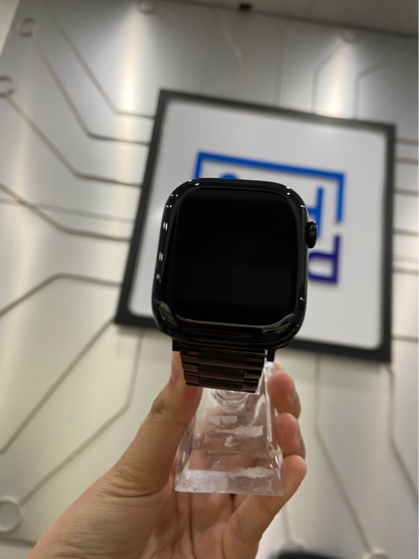 Đồng hồ Apple Watch Series 10/46mm - LW/A - GPS - Pin 100% - Viền nhôm - Màu đen - Ngoại hình: 97% - Kèm Box + sạc