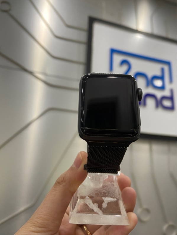 Đồng hồ Apple Watch Series 3/38mm - GPS - LL/A - Pin 87% - Viền nhôm - Màu bạc - Ngoại hình: 98% - Kèm sạc