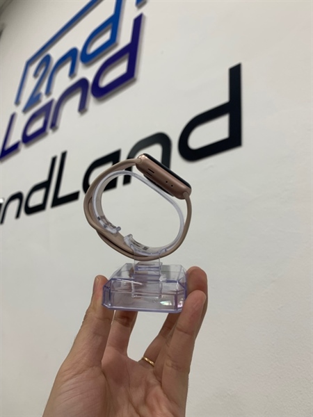 Đồng hồ Apple Watch Series 3 - 38mm - LTE (không esim) - Màu vàng hồng Pin 100% - Ngoại hình: 97% - Trầy nhẹ - Body 1