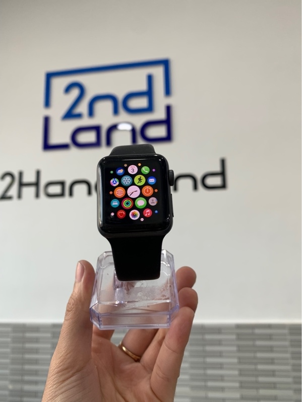 Đồng hồ Apple Watch Series 3 - 38mm - Màu đen - Pin 100% - Ngoại hình: 98% - Kèm sạc