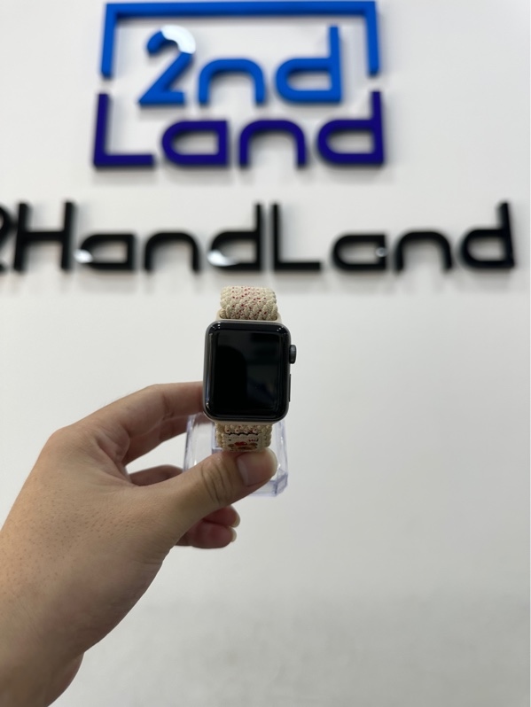 Đồng hồ Apple Watch Series 3/38mm - VN/A - Bản GPS - WatchOS 8.8.1 - Pin 97% - Viền nhôm - Màu xám - Ngoại hình 98% - Kèm sạc