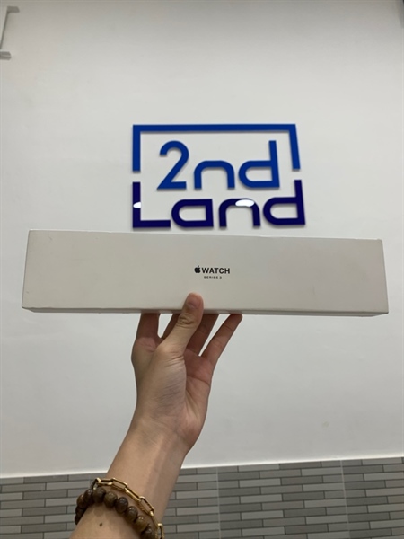 Đồng hồ Apple Watch Series 3 - 38mm - VN/A - GPS - Màu bạc - Pin 88% - Ngoại hình: 98% - Dây ố - Fullbox