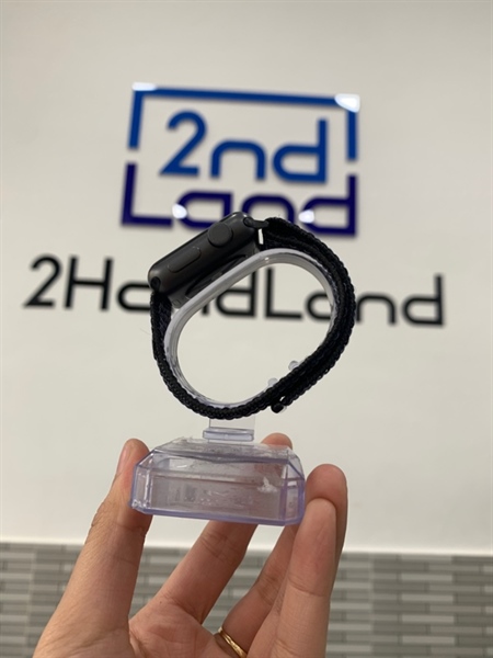 Đồng hồ Apple Watch Series 3 - 38mm - VN/A - GPS - Màu midnight - Pin 99% - Ngoại hình: 98% - Body, kèm sạc 2