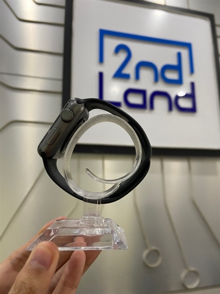 Đồng hồ Apple Watch Series 3/42mm - 2J/A - GPS - Pin 100% thay new - Viền nhôm - Màu đen - Ngoại hình: 97% - Trầy sườn, màn xước, màn ám viền xanh, ám trong hồng - Body 2