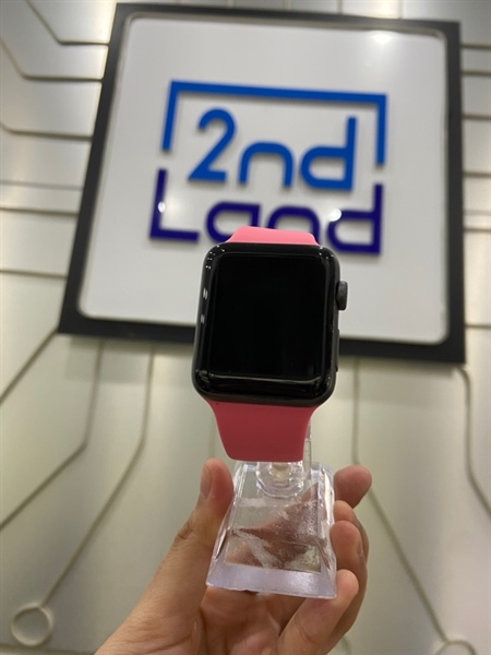 Đồng hồ Apple Watch Series 3/42mm - TA/A - GPS - Pin 100% thay new - Viền nhôm - Màu đen - Ngoại hình: 98% - Body