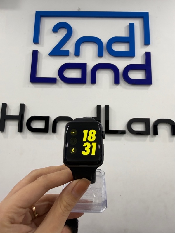 Đồng hồ Apple Watch Series 3 bản nike - 42mm - LL/A - GPS - Bản nhôm - Màu xám - Pin 91% - Ngoại hình 98% - Kèm sạc