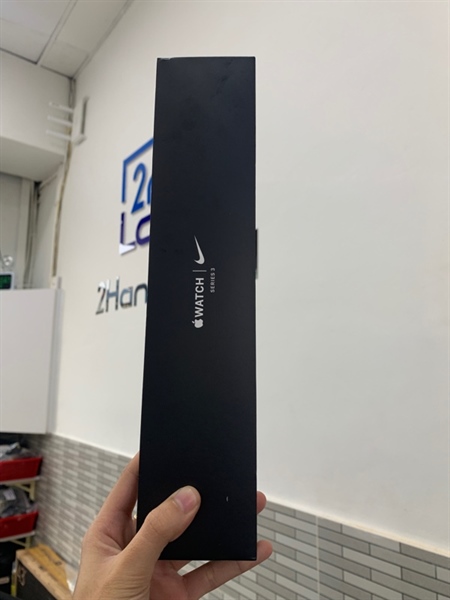 Đồng hồ Apple Watch Series 3 Nike - 38mm - GPS - Bản nhôm - Màu xám - Pin 84% - Ngoại hình: 98% - Box