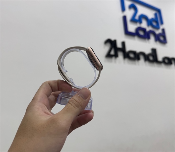 Đồng hồ Apple Watch Series 4/40mm - LL/A - Bản GPS - Pin 100% thay new - Viền nhôm - Màu hồng - Ngoại hình 98% - Kèm sạc 1