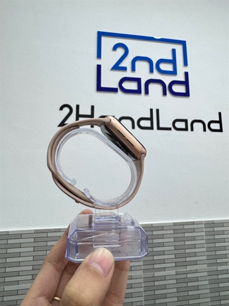 Đồng hồ Apple Watch Series 4 - 40mm - Màu hồng - Pin 87% - Ngoại hình 98% - Màn trầy lông mèo - Body, kèm sạc 1