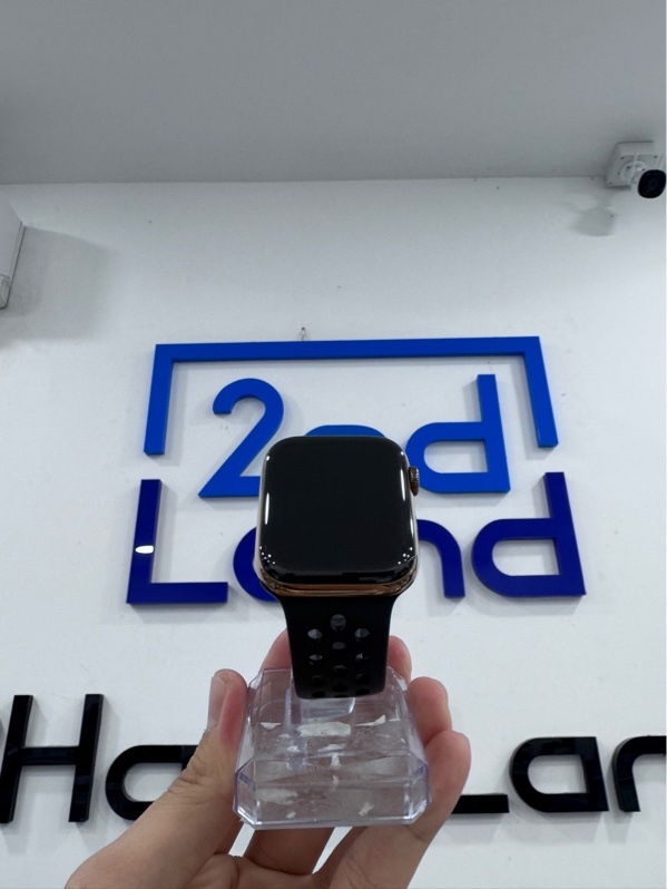 Đồng hồ Apple watch series 4 - 44mm - AE/A - 16GB - GPS - LTE có esim VN - bản thép - Màu vàng - Pin thay 100% - Ngoại hình 98% - Kèm sạc linh kiện