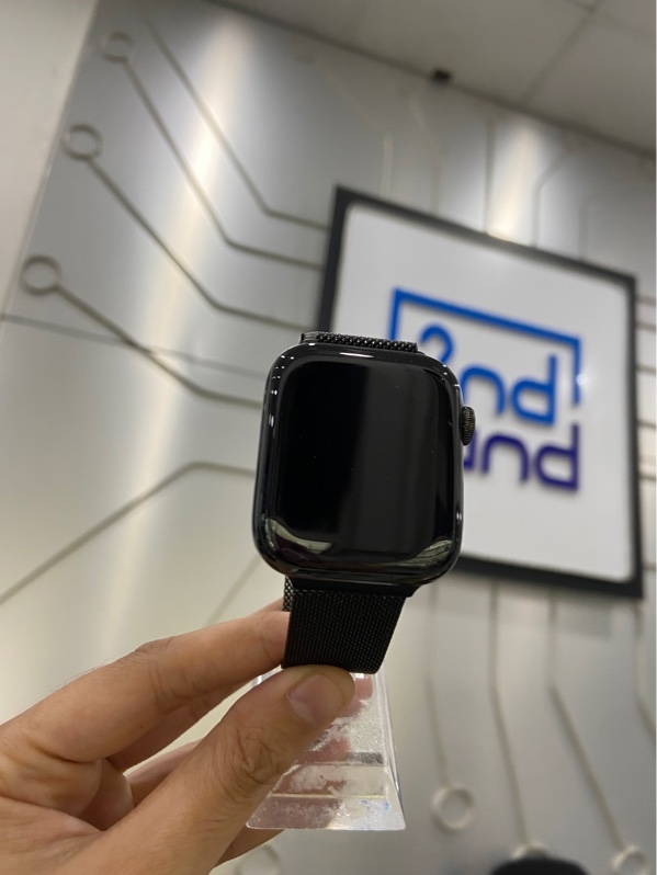 Đồng hồ Apple Watch Series 4/44mm - LL/A - LTE Không Hỗ Trợ Esim - Pin 100% - Viền nhôm - Màu đen - Ngoại hình: 98% - Kèm sạc