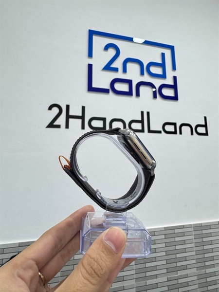 Đồng hồ Apple Watch Series 4 - LTE - Bản thép - Pin 64% - Ngoại hình 97% - Màn màn xanh viền + trầy - Box - Body 3