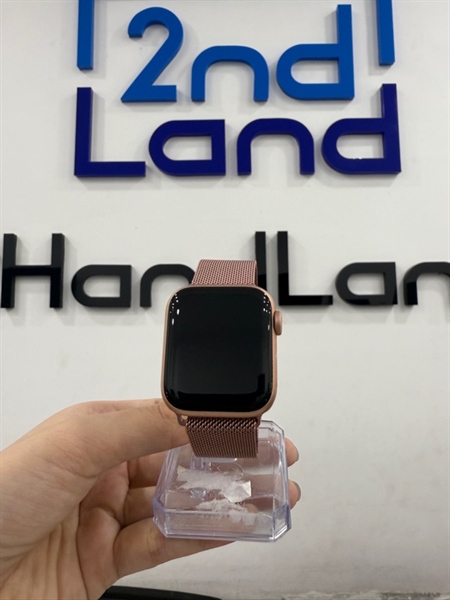 Đồng hồ Apple Watch Series 5 - 40mm - LL/A - GPS - 32GB - Bản nhôm - Màu hồng - Pin 87% - Ngoại hình 97% - Cấn 2 góc - Kèm sạc