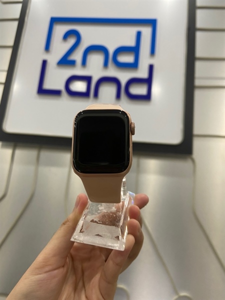 Đồng hồ Apple Watch Series 5/40mm - ZA/A - LTE ( hỗ trợ esim ) - Pin 100% thay new - Viền nhôm - Màu hồng gold - Ngoại hình: 98% - Màn chết 1 điểm ảnh - Kèm sạc