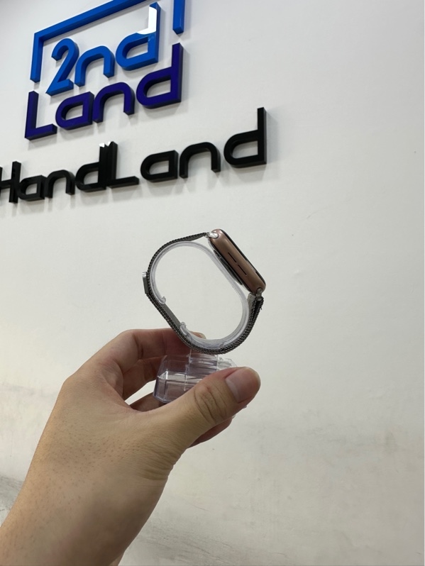 Đồng hồ Apple Watch Series 5/44mm - LL/A - Bản GPS - Pin 100% Thay new - Viền nhôm - Màu hồng - Ngoại hình 98% - Kèm sạc