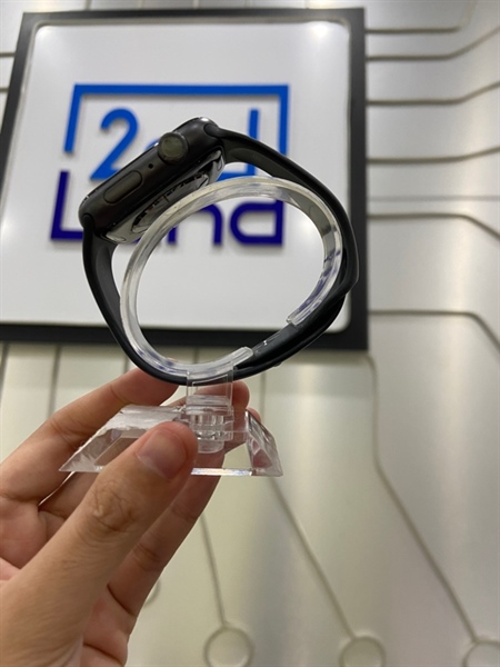 Đồng hồ Apple Watch Series 5/44mm - LL/A - GPS - 32GB - Pin 100% thay new - Màu bạc - Ngoại hình: 98% - Màn ép kính - Body 2