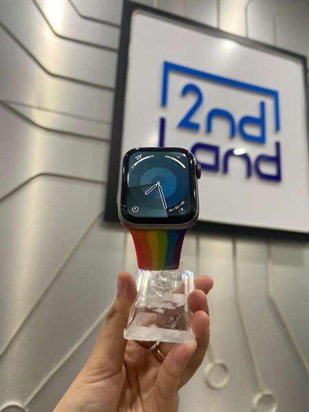 Đồng hồ Apple Watch Series 5/44mm - LL/A - GPS - Pin 100% thay new - Màu đen - Ngoại hình: 97% - Body - Kèm sạc