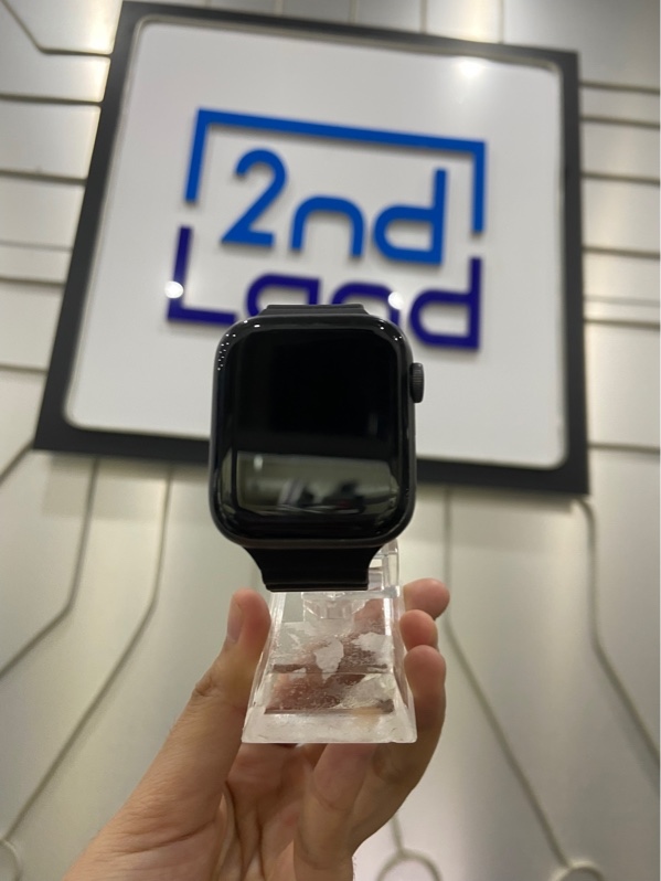 Đồng hồ Apple Watch Series 5/44mm - LL/A - GPS - Pin 99% - Viền nhôm - Màu đen - Ngoại hình: 98% - Kèm sạc