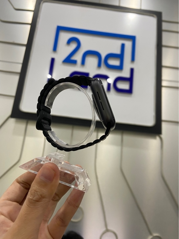 Đồng hồ Apple Watch Series 5/44mm - LL/A - GPS - Pin 99% - Viền nhôm - Màu đen - Ngoại hình: 98% - Kèm sạc