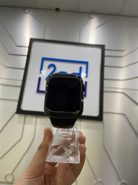 Đồng hồ Apple Watch Series 5/44mm - LL/A - LTE ( không esim ) - Pin 84% - Viền thép - Màu đen - Ngoại hình: 98% - Kèm sạc