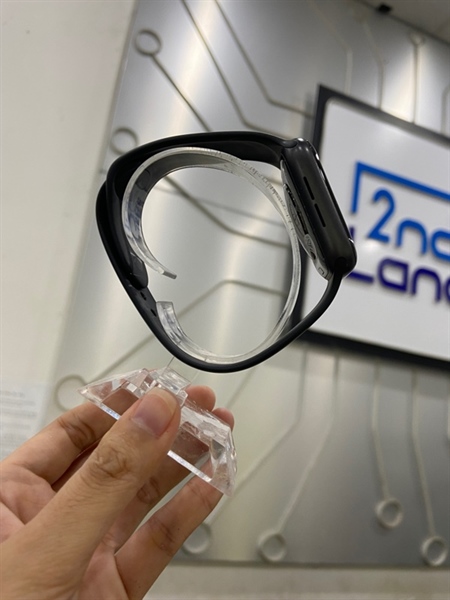 Đồng hồ Apple Watch Series 5/44mm - LL/A - LTE ( không esim ) - Pin 86% - Viền nhôm - Màu đen - Màn trầy nhẹ - ép kính - Body 1