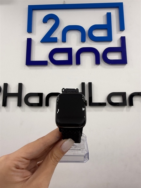 Đồng hồ Apple Watch Series 5 - 44mm - LL/A - LTE không esim VN - 32GB - Bản thép - Màu đen - Pin 92% - Ngoại hình 97% - Màn ép kính , trầy viền , thay vỏ - Kèm sạc