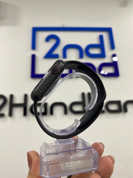 Đồng hồ Apple Watch Series 5 - 44mm - LL/A - LTE không esim VN - Bản nhôm - Màu xám - Pin 85% - Ngoại hình 98% - Màn hồng nhẹ , cấn viền - Kèm Box , sạc 2