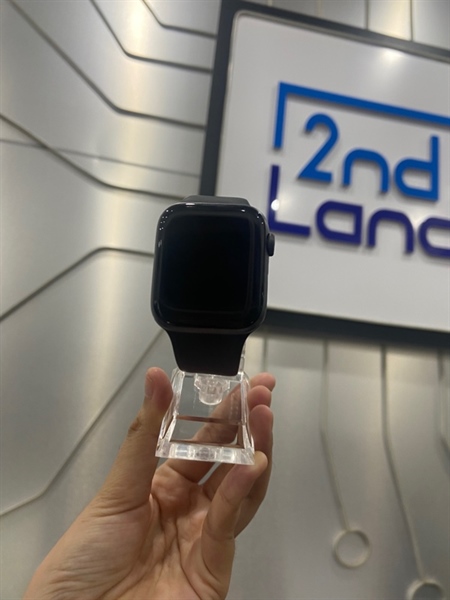 Đồng hồ Apple Watch Series 5/44mm - VC/A - GPS - Pin 82% - Viền nhôm - Màu đen - Ngoại hình: 98% - Body - Kèm sạc