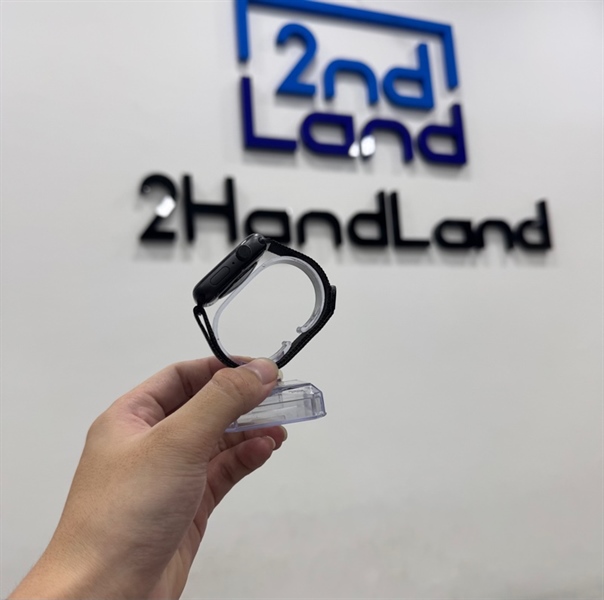 Đồng hồ Apple Watch Series 5/44mm - VN/A - Bản GPS - Pin 100 đã thay - Viền nhôm - Màu đen - Ngoại hình 97% - Kèm sạc 2