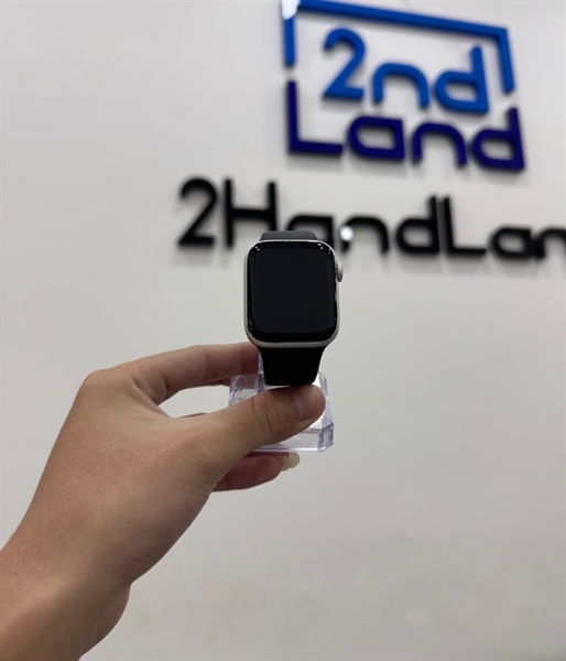 Đồng hồ Apple Watch Series 5/44mm - VN/A - GPS - Pin 95% - Viền nhôm - Màu bạc - Ngoại hình 98% - Kèm sạc
