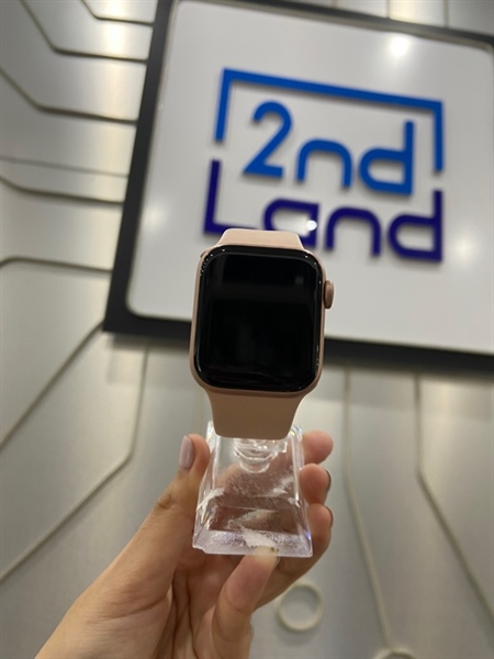 Đồng hồ Apple Watch Series 6/40mm - LL/A - GPS - Pin 100% thay new - Viền nhôm - Màu hồng - Ngoại hình: 98% - Cháy 4 góc nhẹ - Body