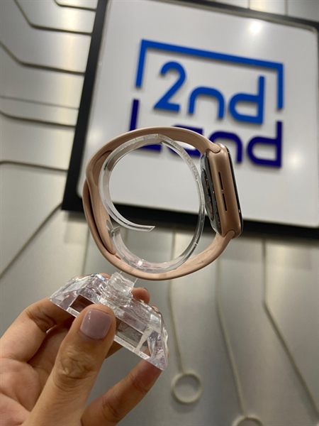 Đồng hồ Apple Watch Series 6/40mm - LL/A - GPS - Pin 100% thay new - Viền nhôm - Màu hồng - Ngoại hình: 98% - Cháy 4 góc nhẹ - Body 1
