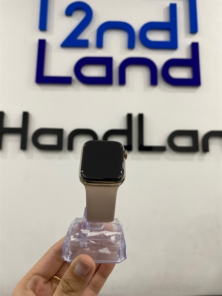 Đồng hồ Apple Watch Series 6 - 40mm - LL/A - LTE không esim VN - Bản thép - Màu gold - Pin 84% - Ngoại hình 98% - Kèm sạc
