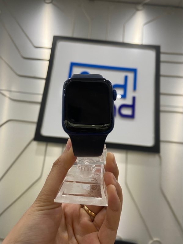 Đồng hồ Apple Watch Series 6/40mm - VN/A - Pin 86% - Viền nhôm - Màu xanh - Ngoại hình: 98% - Màn đánh kính - Kèm sạc