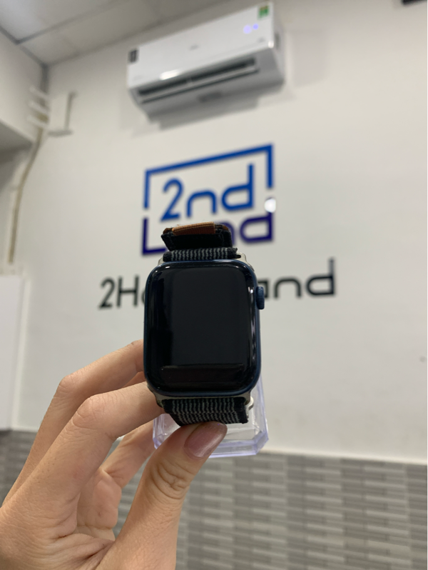 Đồng hồ Apple watch series 6 - 44mm - 3b/a - Màu xanh - Pin 100% đã thay - Ngoại hình: 98% - Body