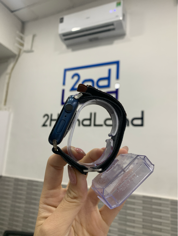 Đồng hồ Apple watch series 6 - 44mm - 3b/a - Màu xanh - Pin 100% đã thay - Ngoại hình: 98% - Body