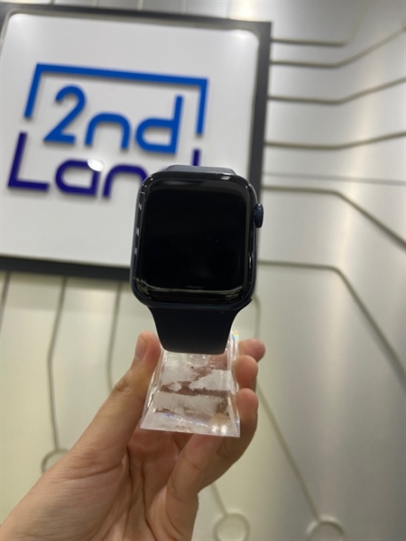 Đồng hồ Apple Watch Series 6/44mm - AE/A - GPS - Pin 91% - Viền nhôm - Màu xanh - Ngoại hình: 98% - Màn ám xanh nhẹ, ép kính - Body