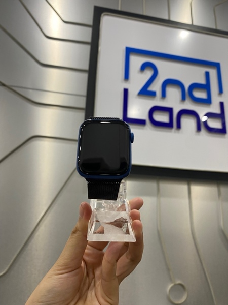 Đồng hồ Apple Watch Series 6/44mm - GPS - Pin 82% - Màu xanh - Ngoại hình: 98% - Kèm Box 1