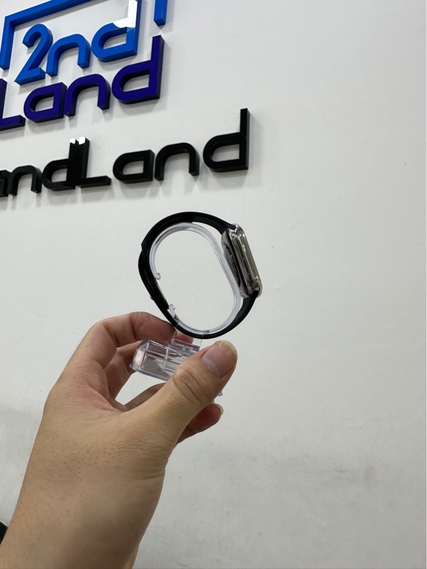 Đồng hồ Apple Watch series 6/44mm - LL/A - Bản LTE không hỗ trợ esim - Pin 100% thay new - Viền thép - Màu bạc - Ngoại hình 98% - Kèm box + sạc