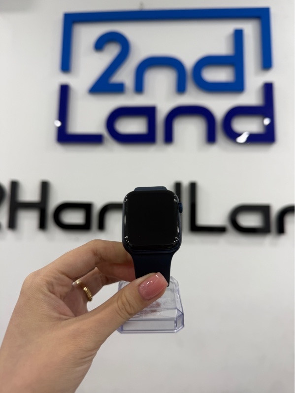 Đồng hồ Apple Watch Series 6 - 45mm - PA/A - GPS - 32GB - Màu xanh - Pin thay 100% - Ngoại hình 97% - Màn ép kính - Kèm sạc