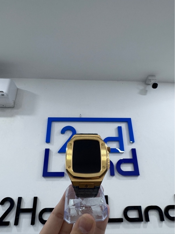 Đồng hồ Apple watch series 6 - GPS - size 44mm - VN/A - 32Gb - Độ vỏ - Màu vàng - Pin 85 - Ngoại hình 97,5% - Kèm box
