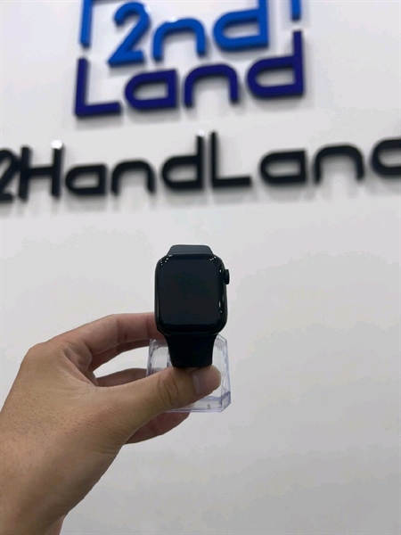 Đồng hồ Apple Watch Series 7/41 - VN/A - GPS - Pin 97% - Màu đen - Ngoại hình 97% - trầy nứt lưng nhẹ - Fullbox