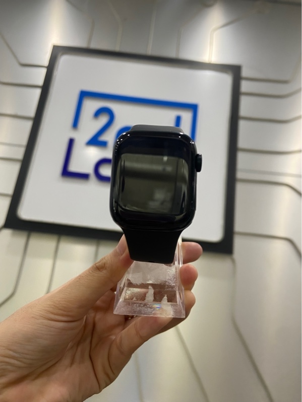 Đồng hồ Apple Watch Series 7/41mm - Bản Nike - VN/A - Pin 100% đã thay - Viền nhôm - Màu xanh - Ngoại hình: 97% - Màn xước - Kèm sạc