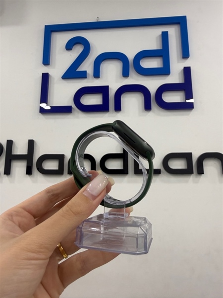 Đồng hồ Apple Watch Series 7 - 41mm - LL/A - GPS - 32GB - Màu xanh lá - Pin 87% - Ngoại hình 98% - Kèm sạc 2