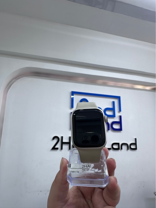 Đồng hồ Apple Watch Series 7 - 41mm - LL/A - GPS - Nhôm - Màu xám - Pin 85% - Ngoại hình 97.5% - Kèm sạc