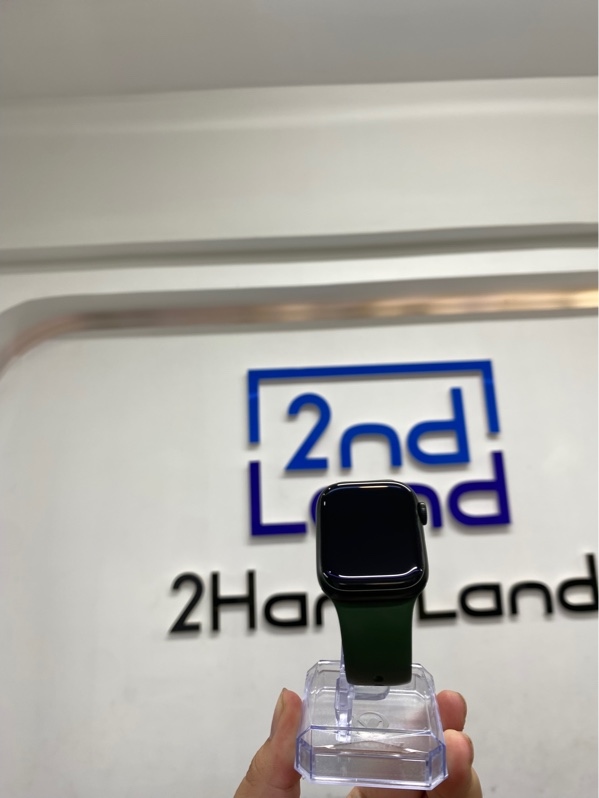 Đồng hồ Apple watch series 7 - 41mm - LL/A - GPS - Nhôm - Màu xanh lá - Pin 92% - Ngoại hình 98% - kèm sạc