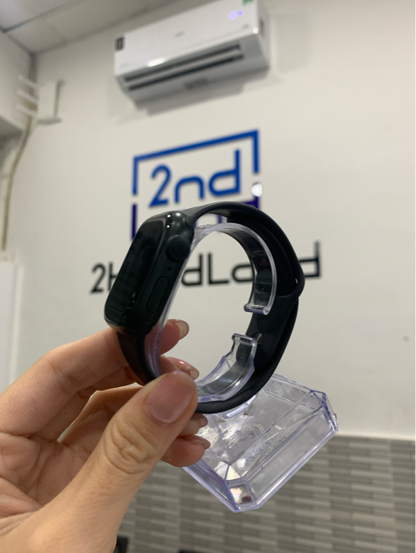 Đồng hồ Apple Watch Series 7 - 41mm - Pin 100% đã thay - GPS - Màu xanh lục - Ngoại hình: 98% - Body
