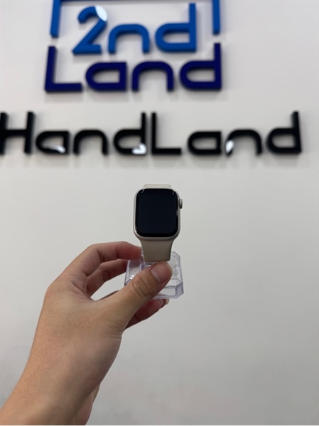 Đồng hồ Apple Watch Series 7/41mm - VN/A - Bản GPS - Watch OS 26.0.2 - Pin 91% - Viền nhôm - Màu trắng - Ngoại hình 98% - Kèm sạc