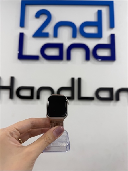 Đồng hồ Apple Watch series 7 - 41mm - VN/A - GPS - 32gb - Màu starlight - Pin 91% - Ngoại hình 97% - Cấn nhẹ 1 góc - Kèm sạc linh kiện